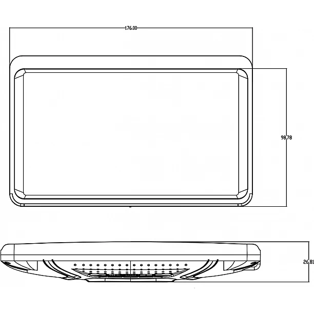 Monitor AHD universeel 7 Monitor AHD universeel 7