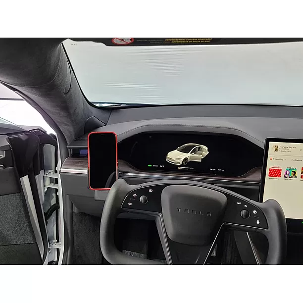 Houder - Brodit ProClip - Tesla Model S 2022-> - Model X 2021-> Left mount Houder - Brodit ProClip - Tesla Model S 2022-> - Model X 2021-> Left mount