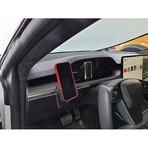 Houder - Brodit ProClip - Tesla Model S 2022-> - Model X 2021-> Left mount Houder - Brodit ProClip - Tesla Model S 2022-> - Model X 2021-> Left mount