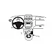 Houder - Brodit ProClip - Citroën C3/Pluriel 2002-2004 Console mount Houder - Brodit ProClip - Citroën C3/Pluriel 2002-2004 Console mount