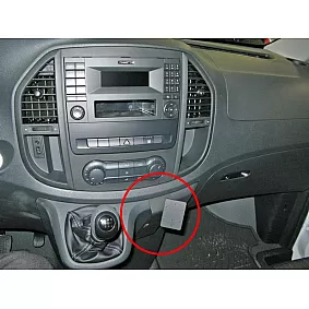 Houder - Brodit ProClip - Mercedes Benz Vito 2015-2023 Angled mount