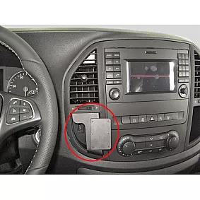 Houder - Brodit ProClip - Mercedes Benz Vito 2015-2023 Center mount (automatische transmissie)