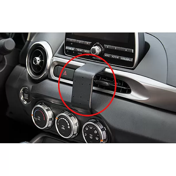 Houder - Brodit ProClip - Fiat 124 Spider 2017-2022 Center mount Houder - Brodit ProClip - Fiat 124 Spider 2017-2022 Center mount