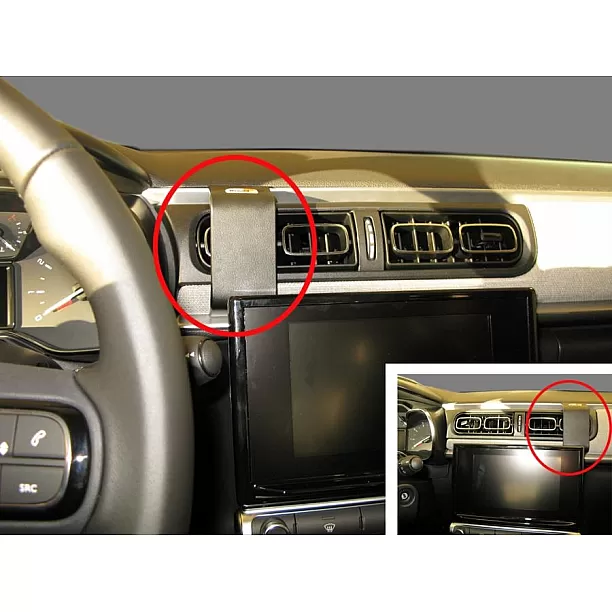 Houder - Brodit ProClip - Citroën C3 2017-2021 Center mount Houder - Brodit ProClip - Citroën C3 2017-2021 Center mount