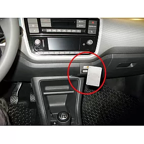 Houder - Brodit ProClip - Seat Mii- Skoda Citigo - Volkswagen up! 2017-2022 Angled mount