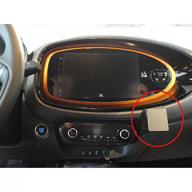 Houder - Brodit ProClip - Toyota Aygo 2023-> Angled mount Houder - Brodit ProClip - Toyota Aygo 2023-> Angled mount