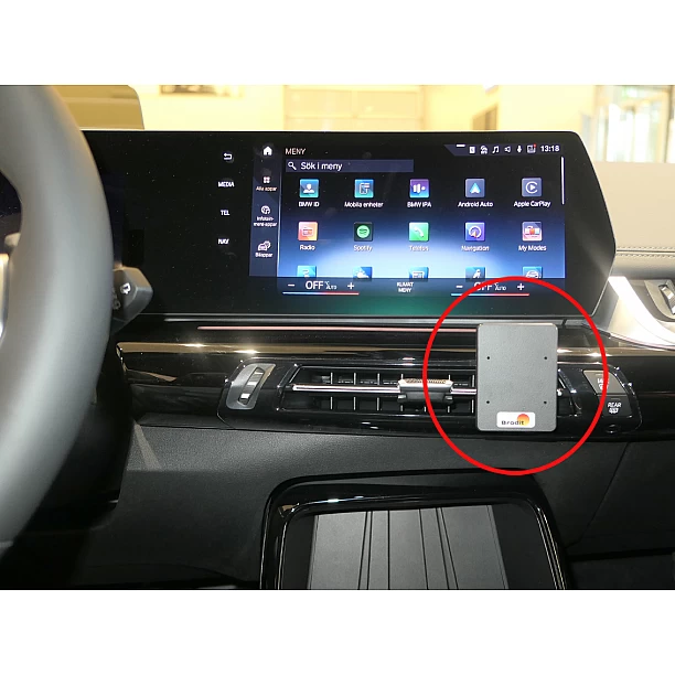 Houder - Brodit ProClip - BMW iX2/ X1 2023-> 2-Serie Active Tourer 2022->Console mount Houder - Brodit ProClip - BMW iX2/ X1 2023-> 2-Serie Active Tourer 2022->Console mount