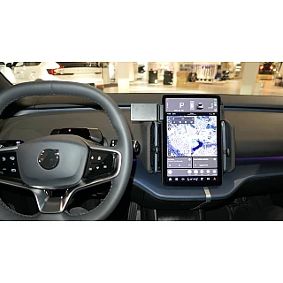 Zonnescherm Opberghoes Voor Zonnebril Voor Volvo EX30 416 I 2023-2025, Brillenhouder Voor Auto,Autobrillenkoker Met Drukknop Voor Zonneklep,Bla-ck
