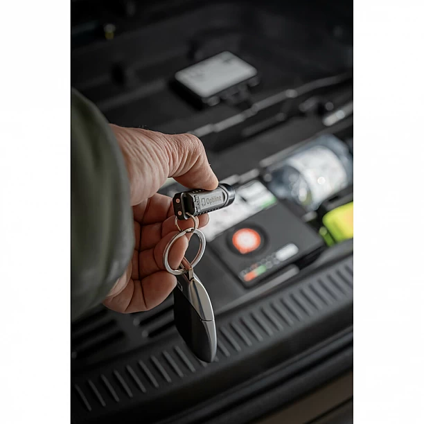 Optiline Opti Tracker sleutelhanger zaklamp, werkt met Apple 