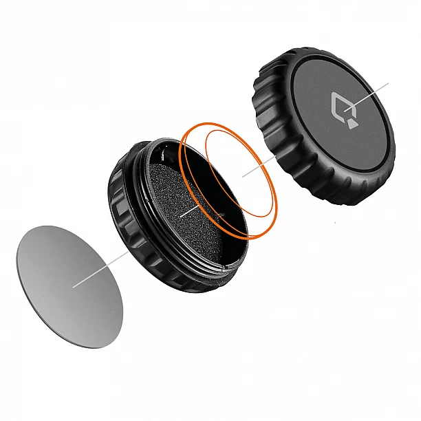 Optiline tag trackerhouder met magnetische bevestiging, ook compatible met airtag