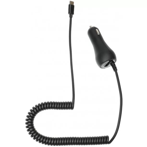 Brodit USB-C Lader 12/24V 2.1A Met extra USB A-uitgang in de sigarettenplug 1A Brodit USB-C Lader 12/24V 2.1A Met extra USB A-uitgang in de sigarettenplug 1A