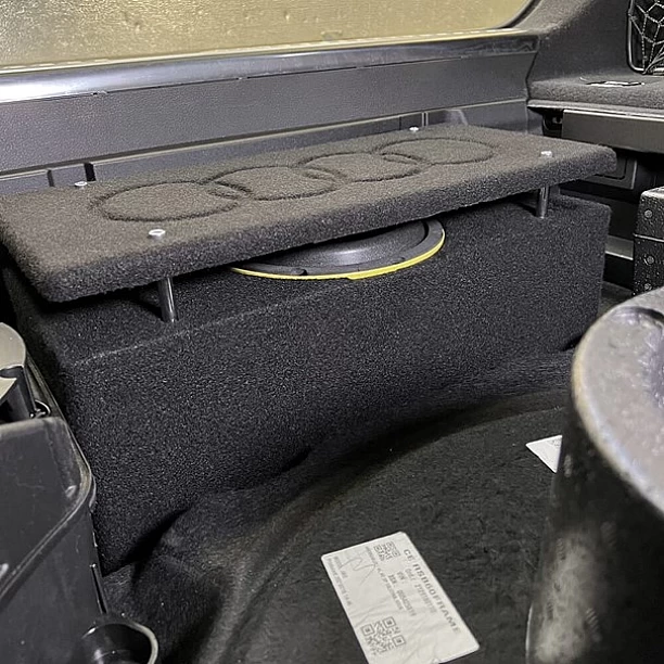 GAS Audio Power Pasklare subwoof set Audi E-Tron GAS Audio Power Pasklare subwoof set Audi E-Tron