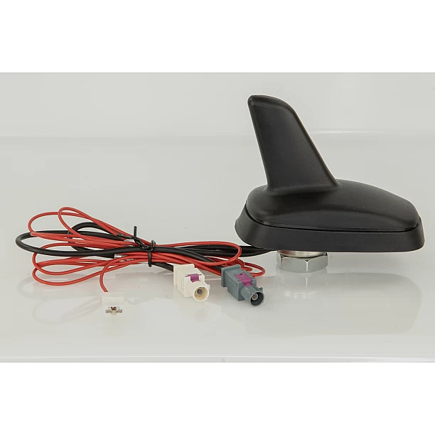 Shark dakantenne AM/FM & DAB+ (mat zwart) 2x fakra male Shark dakantenne AM/FM & DAB+ (mat zwart) 2x fakra male