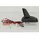 Shark dakantenne AM/FM & DAB+ (mat zwart) 2x fakra male Shark dakantenne AM/FM & DAB+ (mat zwart) 2x fakra male