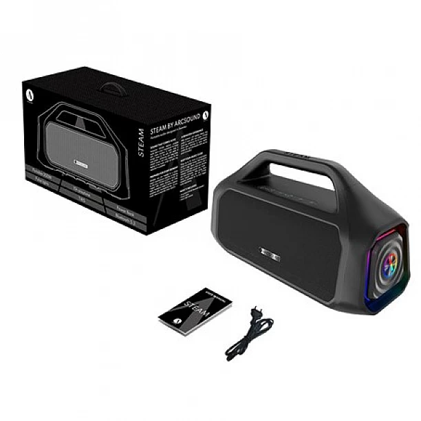 Arcsound STEAM BoomBox 200W, black