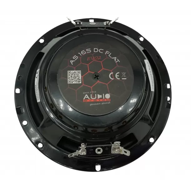 AUDIO SYSTEM 165mm FLAT-LINE Double-Coil Midrange Woofer AUDIO SYSTEM 165mm FLAT-LINE Double-Coil Midrange Woofer