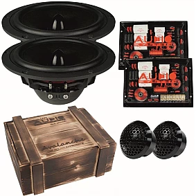 AUDIO SYSTEM AVALANCHE SERIES 165mm ABSOLUTE HIGH END Componenten Set