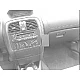 Houder - Brodit ProClip - Mitsubishi Carisma 1999-2005 Angled mount