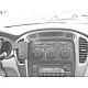 Houder - Brodit ProClip - Toyota Hooglander 2001-2007 Center mount Houder - Brodit ProClip - Toyota Hooglander 2001-2007 Center mount