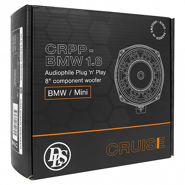 DLS Cruise BMW 200mm, Plug'n Play subwoofer DLS Cruise BMW 200mm, Plug'n Play subwoofer