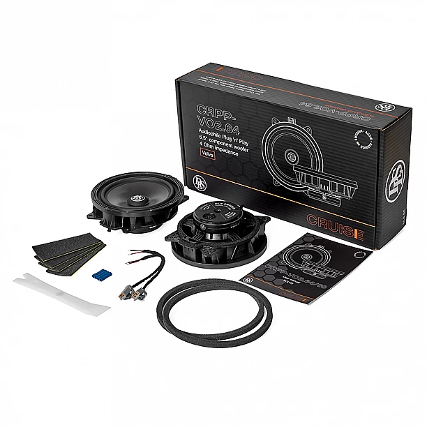 DLS Cruise Volvo 165mm, Plug'n'Play Mid Woofer 4Ohm MET! Harman Kardon/B&W Audio