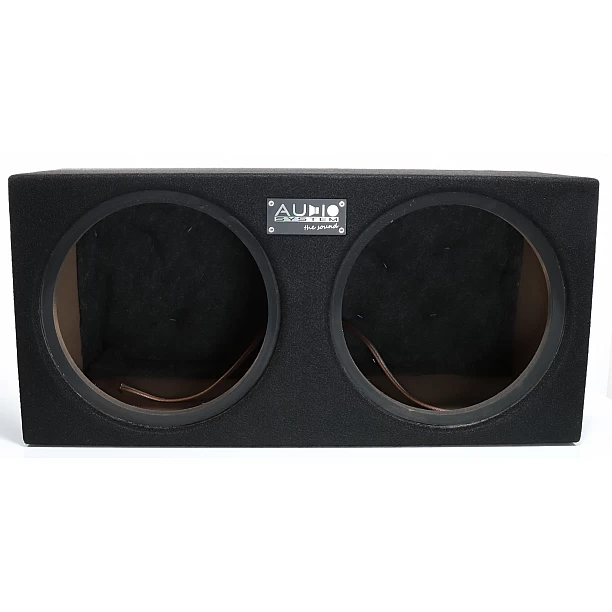 AUDIO SYSTEM Lege behuizing. Gesloten behuizing met 2x29 liter voor 30 cm bas AUDIO SYSTEM Lege behuizing. Gesloten behuizing met 2x29 liter voor 30 cm bas