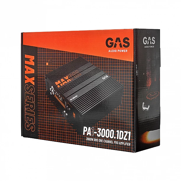 GAS MAX Level PA1 Mono amplifier 1Ohm GAS MAX Level PA1 Mono amplifier 1Ohm