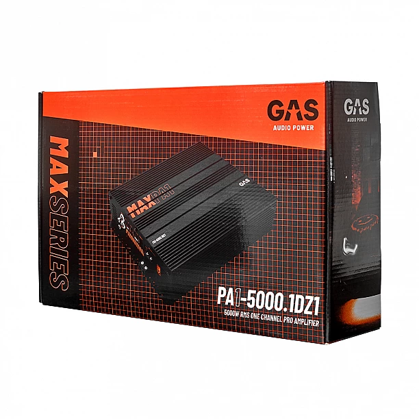 GAS MAX Level PA1 Mono amplifier 1Ohm GAS MAX Level PA1 Mono amplifier 1Ohm