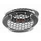 AUDIO SYSTEM Luidspreker Gril Mat Zwart 2-Stuks voor 100 mm chassis (paar) AUDIO SYSTEM Luidspreker Gril Mat Zwart 2-Stuks voor 100 mm chassis (paar)