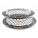 AUDIO SYSTEM Luidspreker Gril Mat Zwart 2-Stuks voor 130 mm chassis (paar) AUDIO SYSTEM Luidspreker Gril Mat Zwart 2-Stuks voor 130 mm chassis (paar)