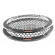 AUDIO SYSTEM Luidspreker Gril Mat Zwart 2-Stuks voor 200 mm chassis (paar) AUDIO SYSTEM Luidspreker Gril Mat Zwart 2-Stuks voor 200 mm chassis (paar)