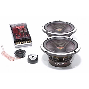 Helon-Serie 2-OHM 2-Way Double Compo 165 mm Extreme Kickbass Compo Systeem.