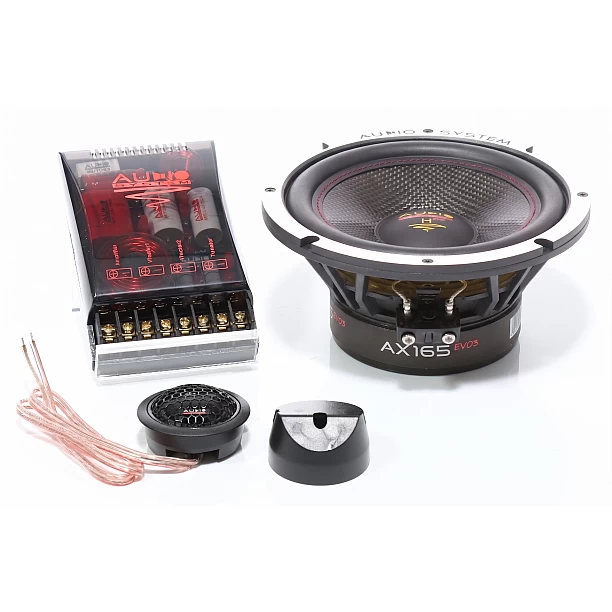 Helon-Serie 2-OHM 2-Way System 165 mm Exteme Kickbass Compo Systeem.