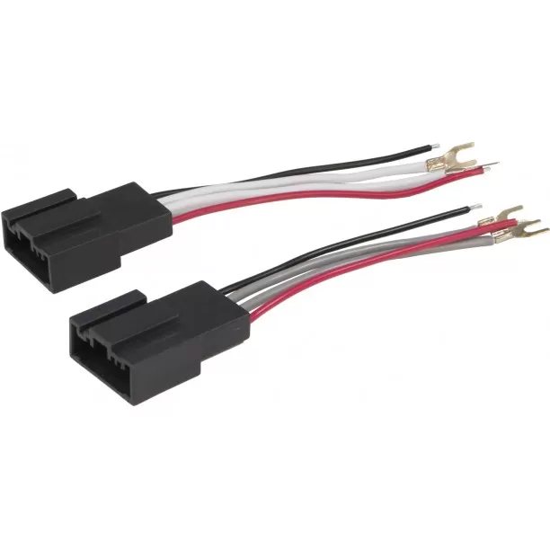 AUDIO SYSTEM HIGH-ADAPTER-KABEL voor BMW E + F-modellen (paar) AUDIO SYSTEM HIGH-ADAPTER-KABEL voor BMW E + F-modellen (paar)
