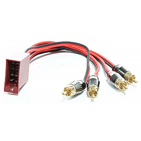 AUDIO SYSTEM HLAC REVERSE 4-KANAAL LOW-ADAPTER-KABEL