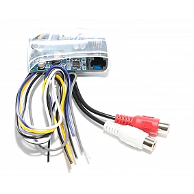 2-weg high-low-adapter voor OEM-radio's/versterkers