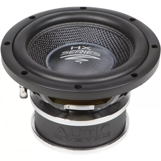 HX-SERIES SQ Woofer. 200mm HIGH END-subwoofer. 300/250 Watt. HX-SERIES SQ Woofer. 200mm HIGH END-subwoofer. 300/250 Watt.