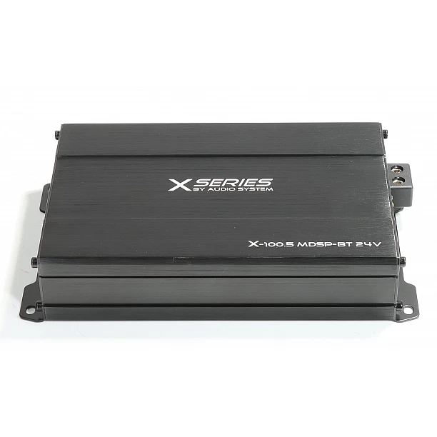 X-SERIE 5-kanaals versterker met 9-kanaals DSP en BT 24 Volt X-SERIE 5-kanaals versterker met 9-kanaals DSP en BT 24 Volt