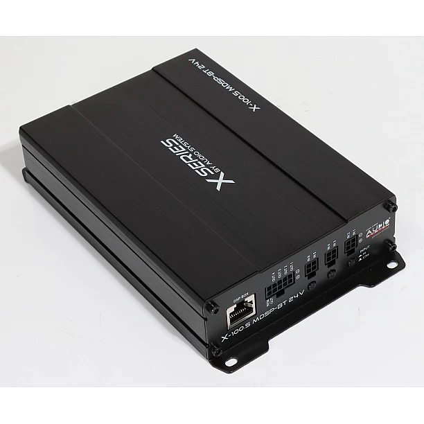X-SERIE 5-kanaals versterker met 9-kanaals DSP en BT 24 Volt X-SERIE 5-kanaals versterker met 9-kanaals DSP en BT 24 Volt
