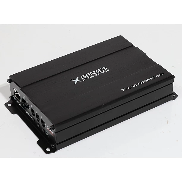 X-SERIE 5-kanaals versterker met 9-kanaals DSP en BT 24 Volt X-SERIE 5-kanaals versterker met 9-kanaals DSP en BT 24 Volt