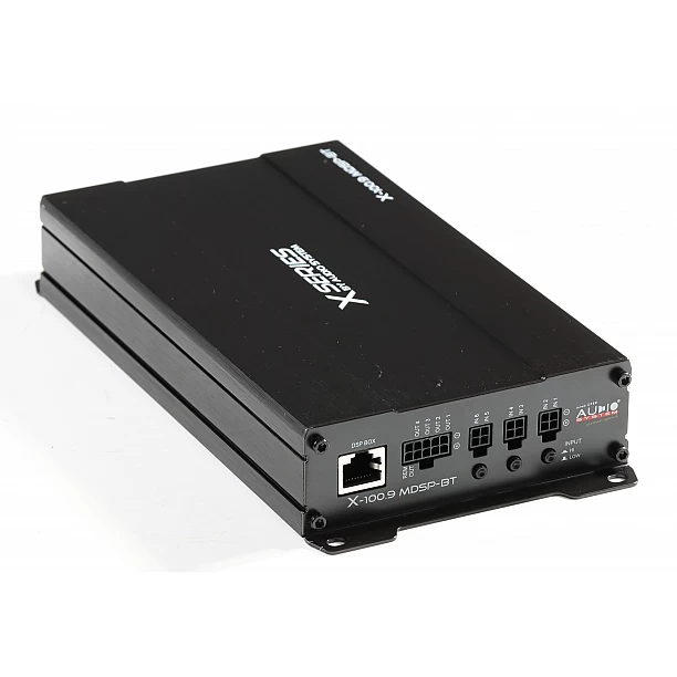 X-SERIE 9-kanaals versterker met 13-kanaals DSP en BT X-SERIE 9-kanaals versterker met 13-kanaals DSP en BT