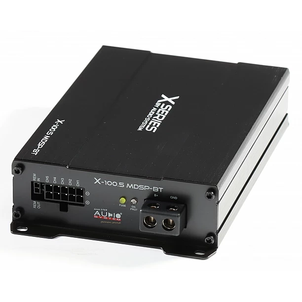 X-SERIE 5-kanaals versterker met 9-kanaals DSP en BT X-SERIE 5-kanaals versterker met 9-kanaals DSP en BT