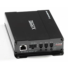 X-SERIE 5-kanaals versterker met 9-kanaals DSP en BT