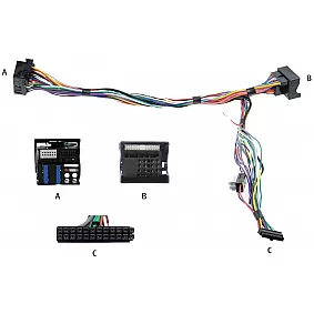 Audio2Car 40 Pin Diverse modellen BMW- Land Rover- Mercedes Benz- Porsche- Smart- Volkswagen