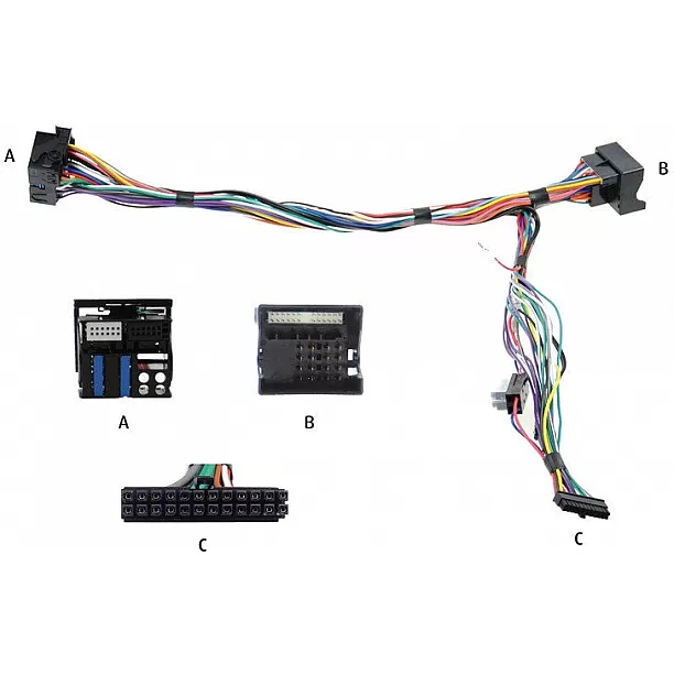 Audio2Car 40 Pin Diverse modellen BMW- Land Rover- Mercedes Benz- Porsche- Smart- Volkswagen Audio2Car 40 Pin Diverse modellen BMW- Land Rover- Mercedes Benz- Porsche- Smart- Volkswagen