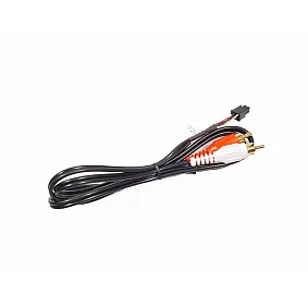 AUX Adapter microfit 4 pin Male to 2 x RCA Male