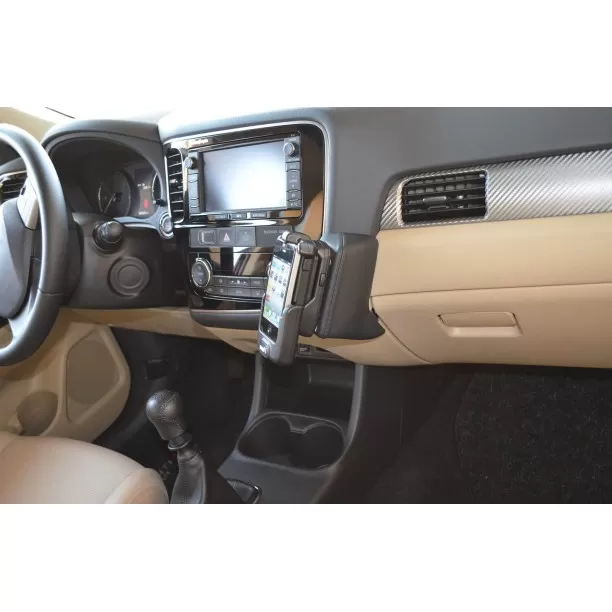 Houder - Kuda Mitsubishi Outlander 2013-2019 Kleur: Zwart Houder - Kuda Mitsubishi Outlander 2013-2019 Kleur: Zwart