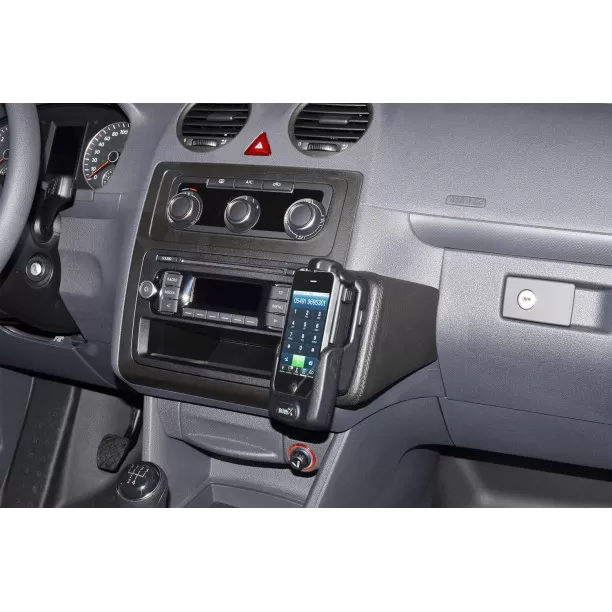 Houder - Kuda Volkswagen Caddy 2004-2019 Kleur: Zwart Met handschoenvak Houder - Kuda Volkswagen Caddy 2004-2019 Kleur: Zwart Met handschoenvak