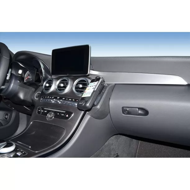 Houder - Kuda Mercedes Benz C-Klasse 2015-2019 Kleur: Zwart Houder - Kuda Mercedes Benz C-Klasse 2015-2019 Kleur: Zwart