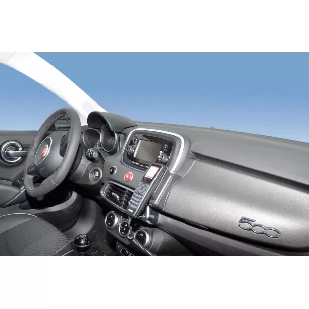 Houder - Kuda Fiat 500X 2015-2019 Kleur: Zwart Houder - Kuda Fiat 500X 2015-2019 Kleur: Zwart